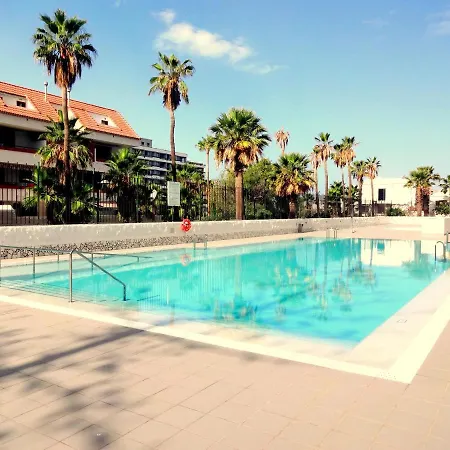 With A Large South-facing Balcony, Sea View And Wifi In Americas Center * Πλάγια ντε λας Αμέρικας